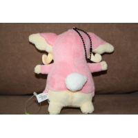 Officiële Pokemon knuffel Audino 11cm banpresto my pokemon collection
